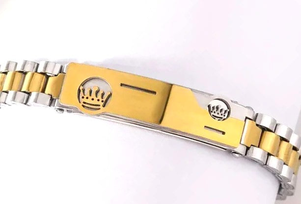 Queen & King Edelstahlarmband ca 20,5 cm