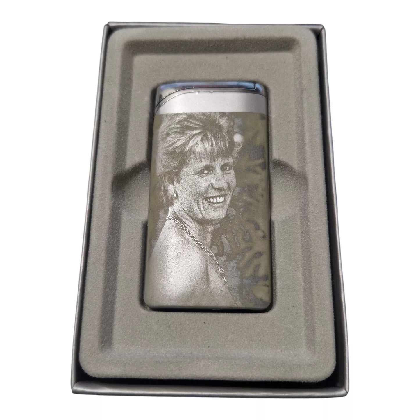 Turbo Sturmfeuerzeug aus Aluminium mit deinem Namen