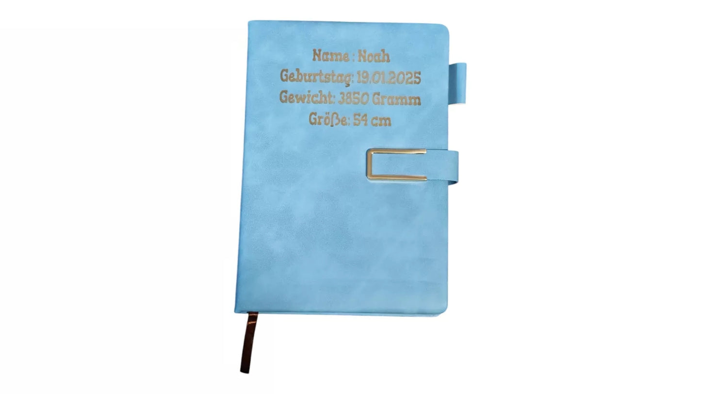 Notizbuch *Tagebuch*Schwangerschaftsbuch*Babybuch*