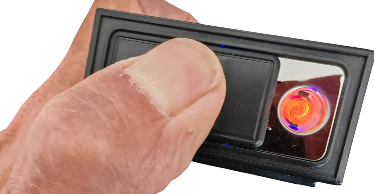 Zigarettenbox mit integrierten USB Feuerzeug