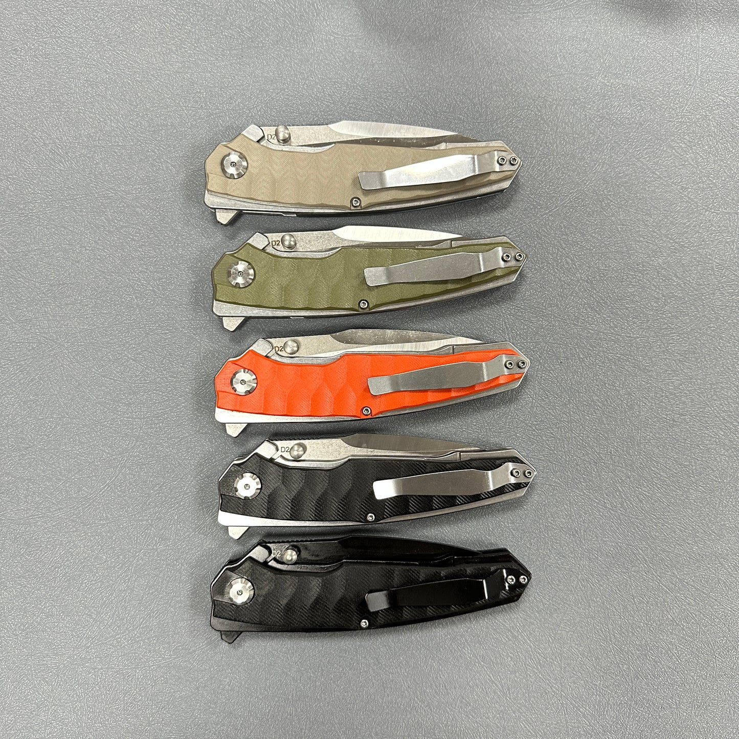 Vyros II-Premium Klappmesser aus D2 Edelstahl