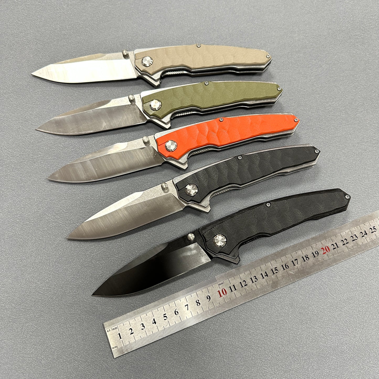 Vyros II-Premium Klappmesser aus D2 Edelstahl