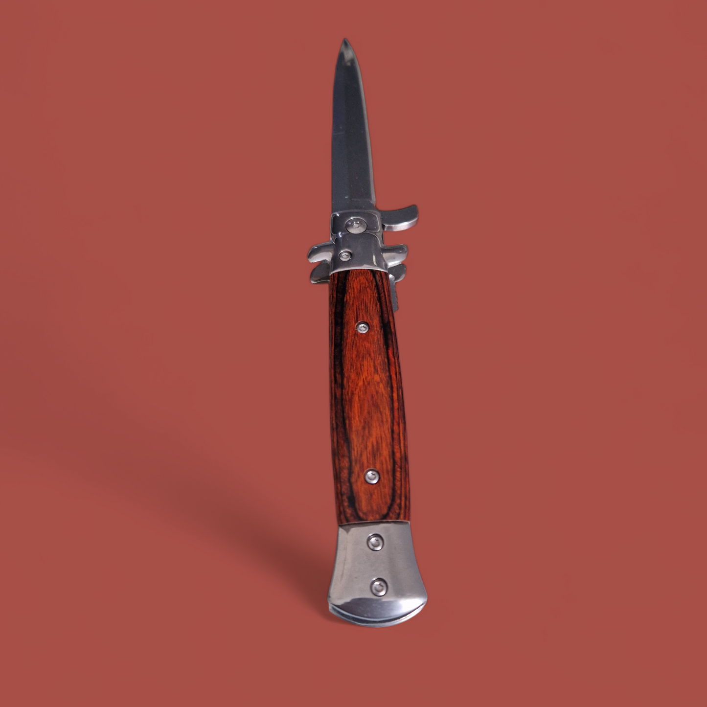Taschenmesser *Rosewood*Gesamtlänge ca 22cm*Schnellöffnend*Jagd und Angelmesser*