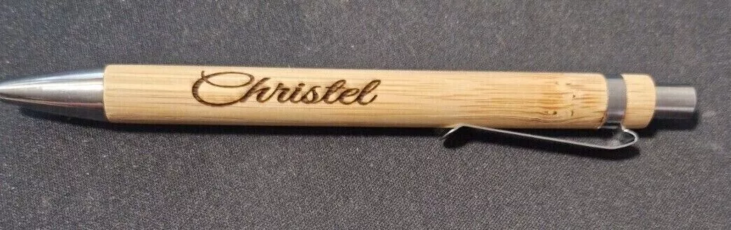 Kugelschreiber Bamboo verschönt mit deinem Namen
